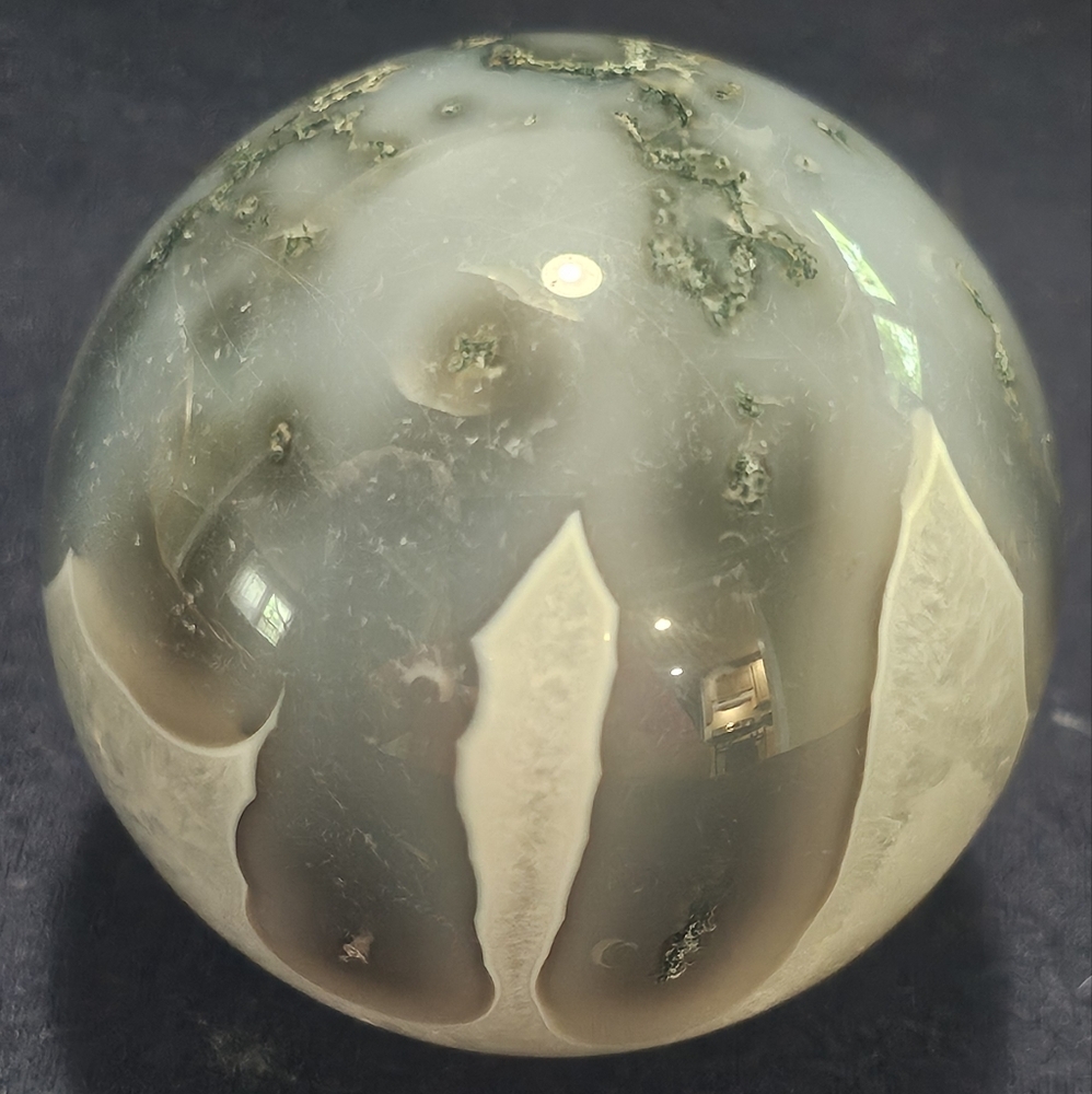 Orca Agate Sphere